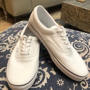 Like New White Men’s Vans Era Classic